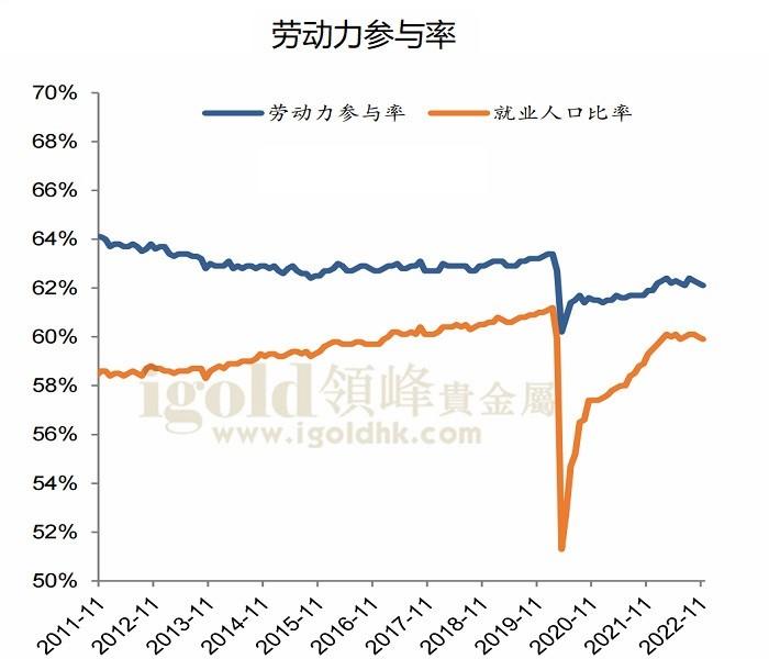 劳动力参与率 劳动力参与率